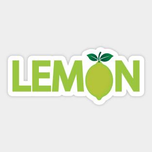 Lemon Creative Logo Sticker